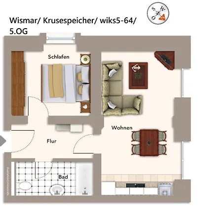 Apartment Krusespeicher Krusespeicher 5-64